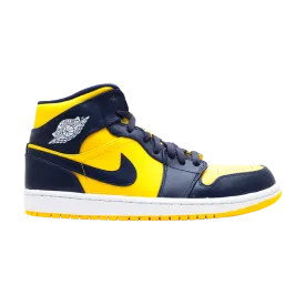 Air Jordan 1 Mid 'Michigan' Yellow