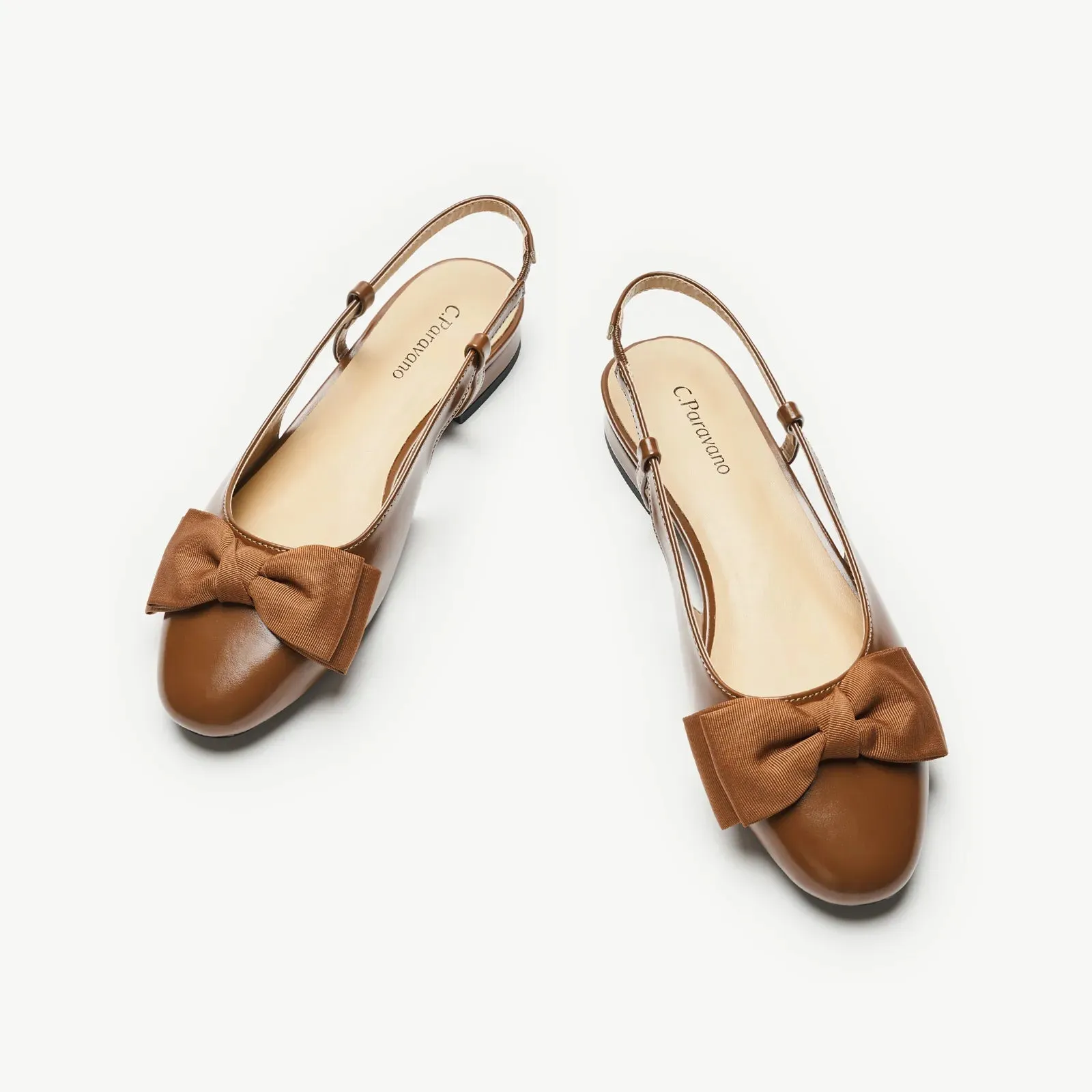 Ankle Strap Bow Slingback Mary Jane (Anita)-social