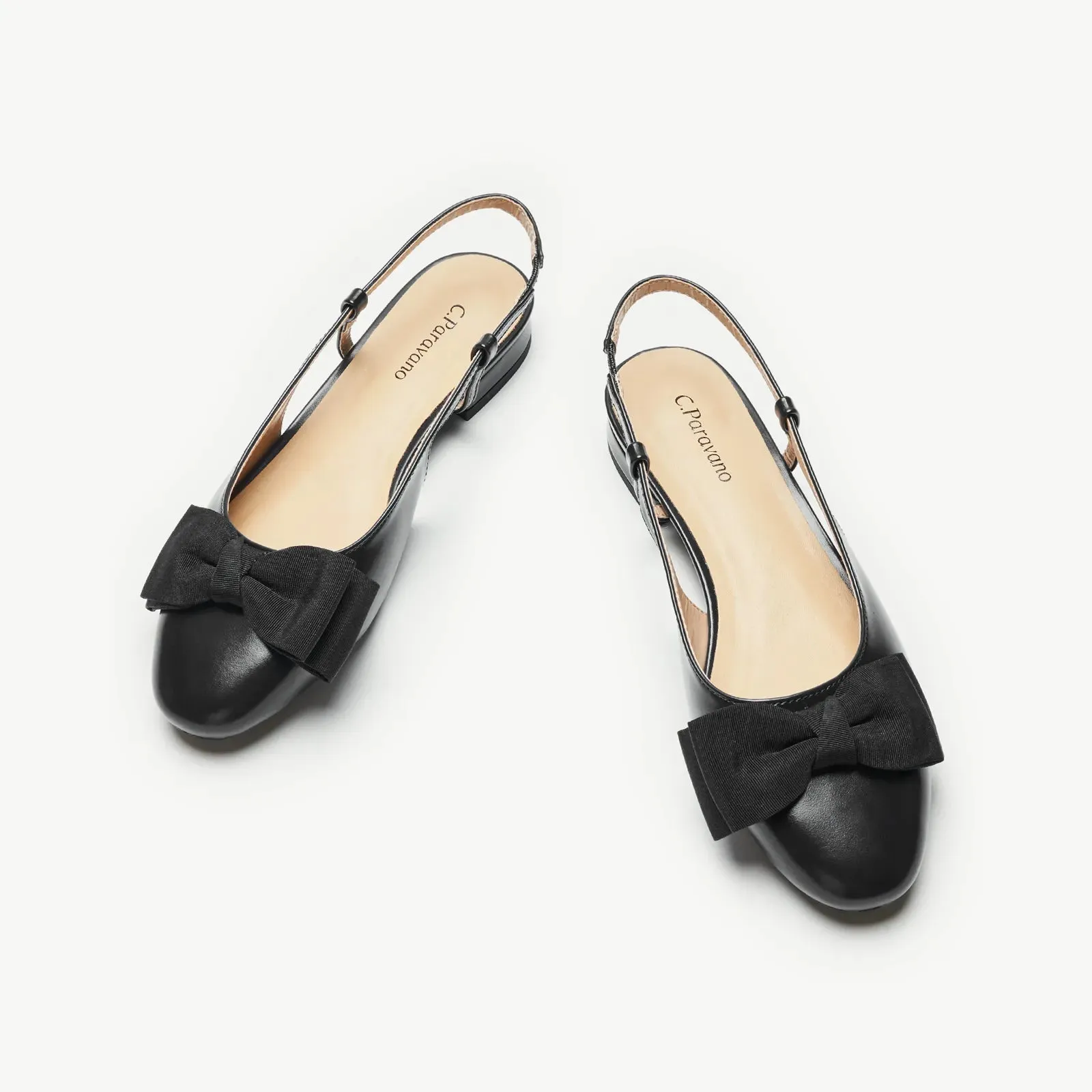 Ankle Strap Bow Slingback Mary Jane (Anita)-social