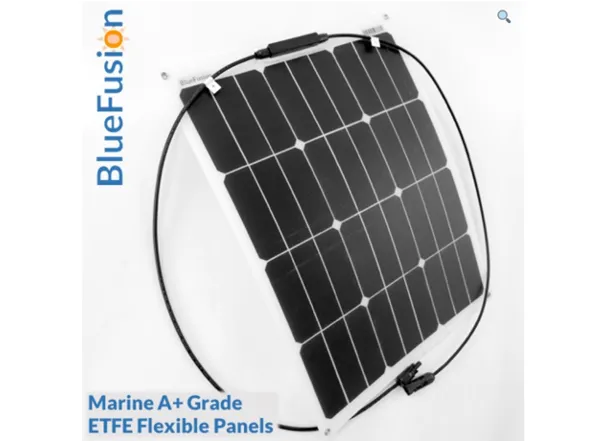 BlueFusion Flexible Marine Grade A  Solar Panels - 20W, 40W