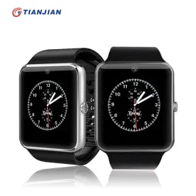 Bluetooth Smart Watch GT08 SmartWatch Android Waterproof Phone SIM Card Camera MP3 Fitness Smart Watches Better Than DZ09