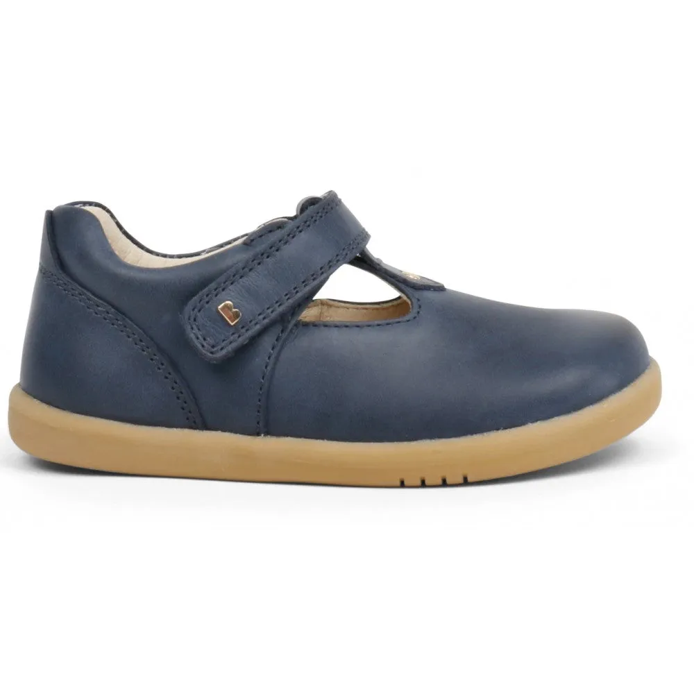 Bobux Iwalk Louise T Bar Navy 633001