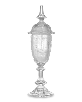 Bohemian Crystal Goblet