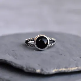 Bohemian Dance - Black Onyx Ring