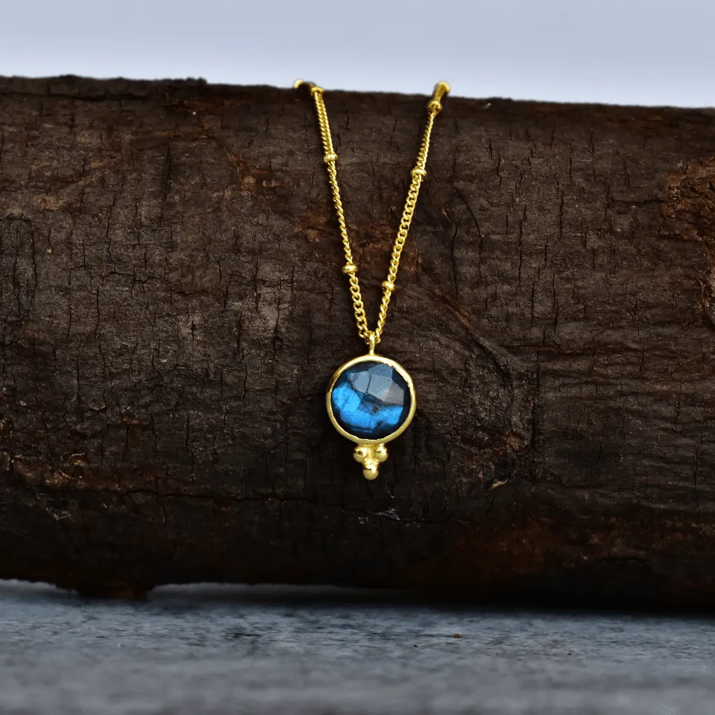 Bohemian Trove- Labradorite Necklace