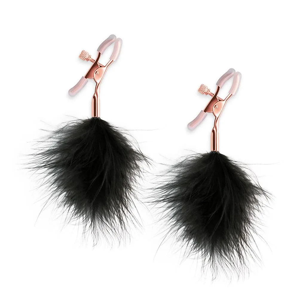 Bound Feather Nipple Clamps