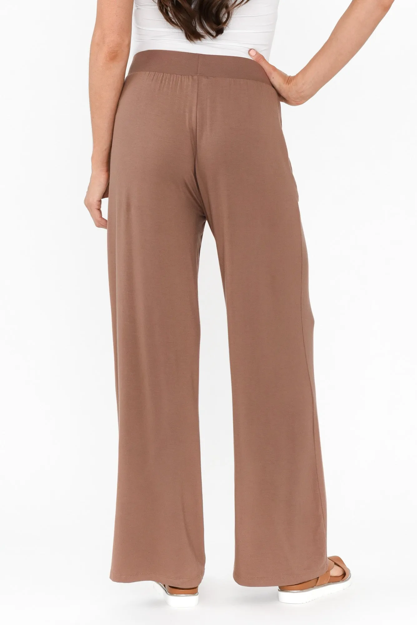 Cedric Chocolate Bamboo Pocket Pants