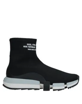 Diesel Women High-tops & sneakers Black 4 UK