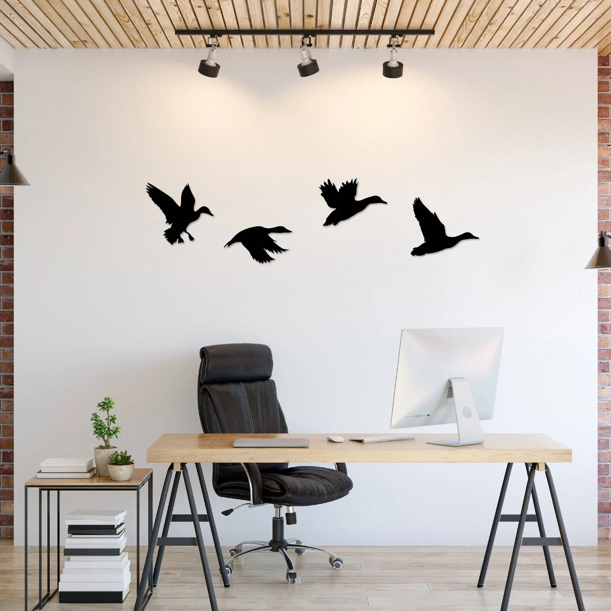 Ducks - Metal Wall Art