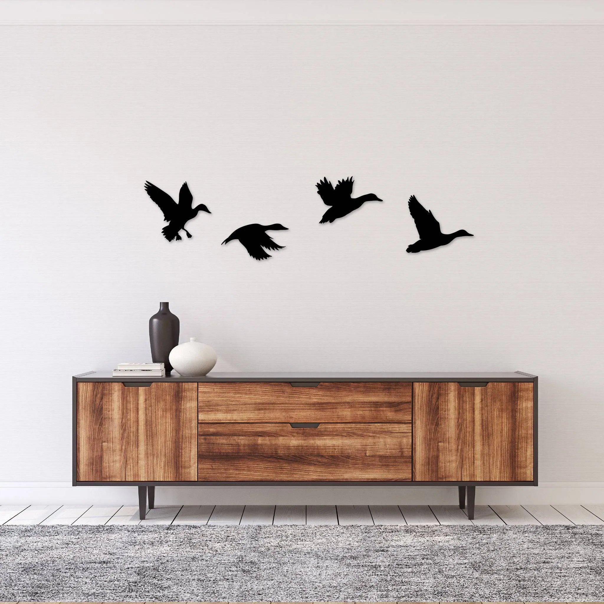 Ducks - Metal Wall Art