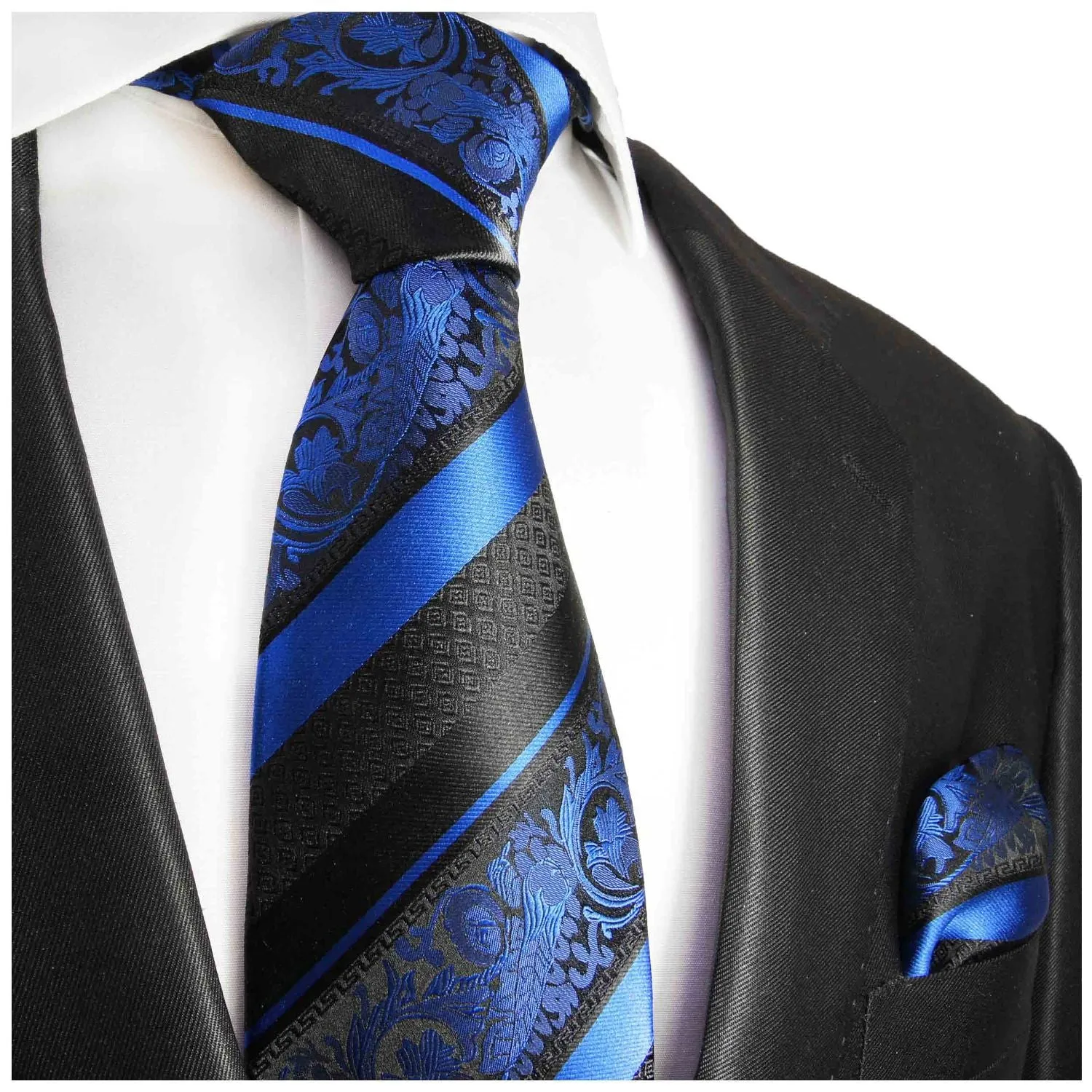 Exciting Silk Necktie Set by Paul Malone