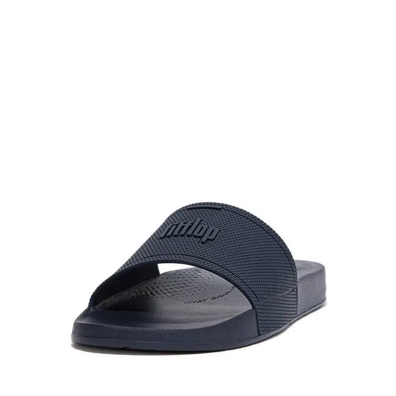 Fitflop Iqushion Men's Pool Slides - Midnight Navy