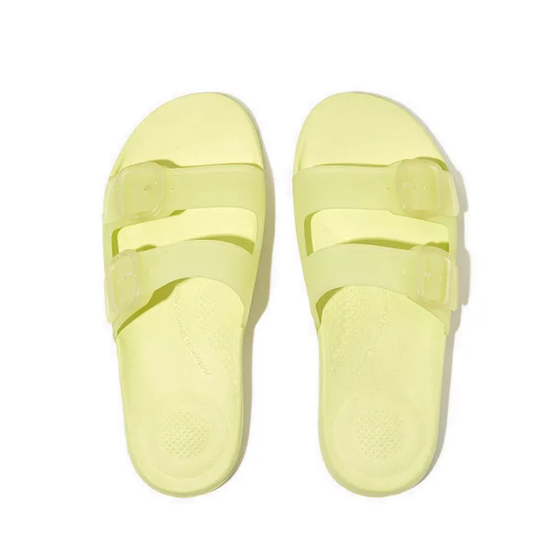 Iqushion Translucent Two-Bara Buckle Slides