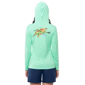 Ladies Turtle Performance Hoodie