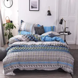 Light Blue Bohemian Bedding