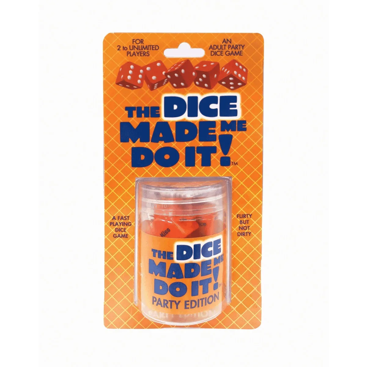 Little Genie The Dice Made Me Do It! Party Dice Game