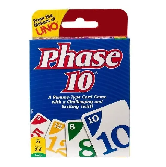 Phase 10 Exciting Twist Family Card Game - 29B