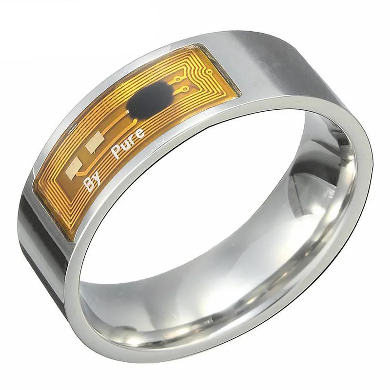 Silver/Gold Multi-Functional Smart Ring