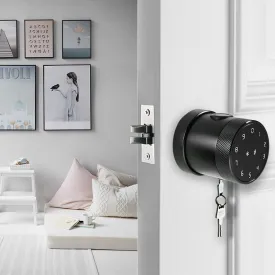 Smart Door Knob Lock Biometric Fingerprint with Passcode Keypad , Card ,Mobile App and Mechanical key