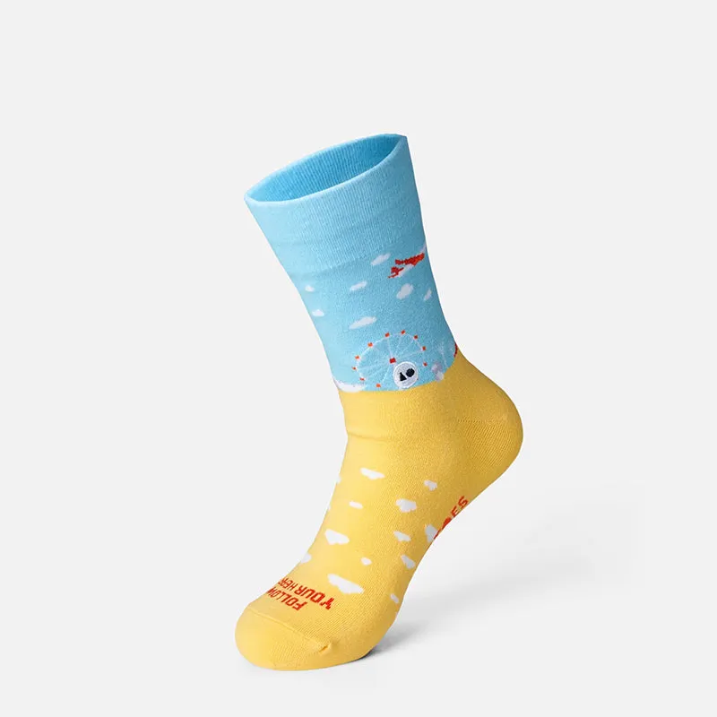 Talking Toes - Morning Skyline Sock