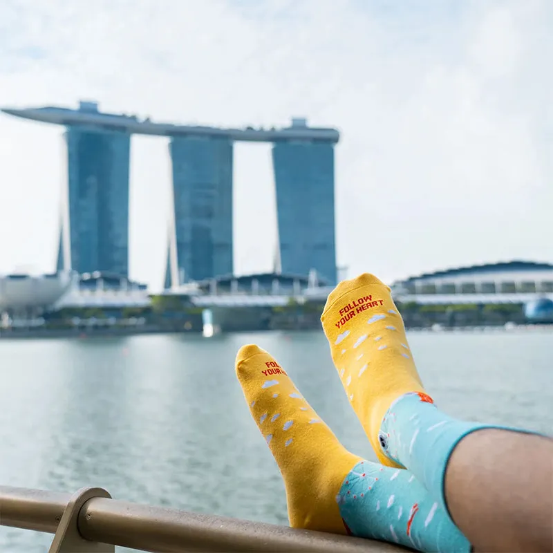 Talking Toes - Morning Skyline Sock