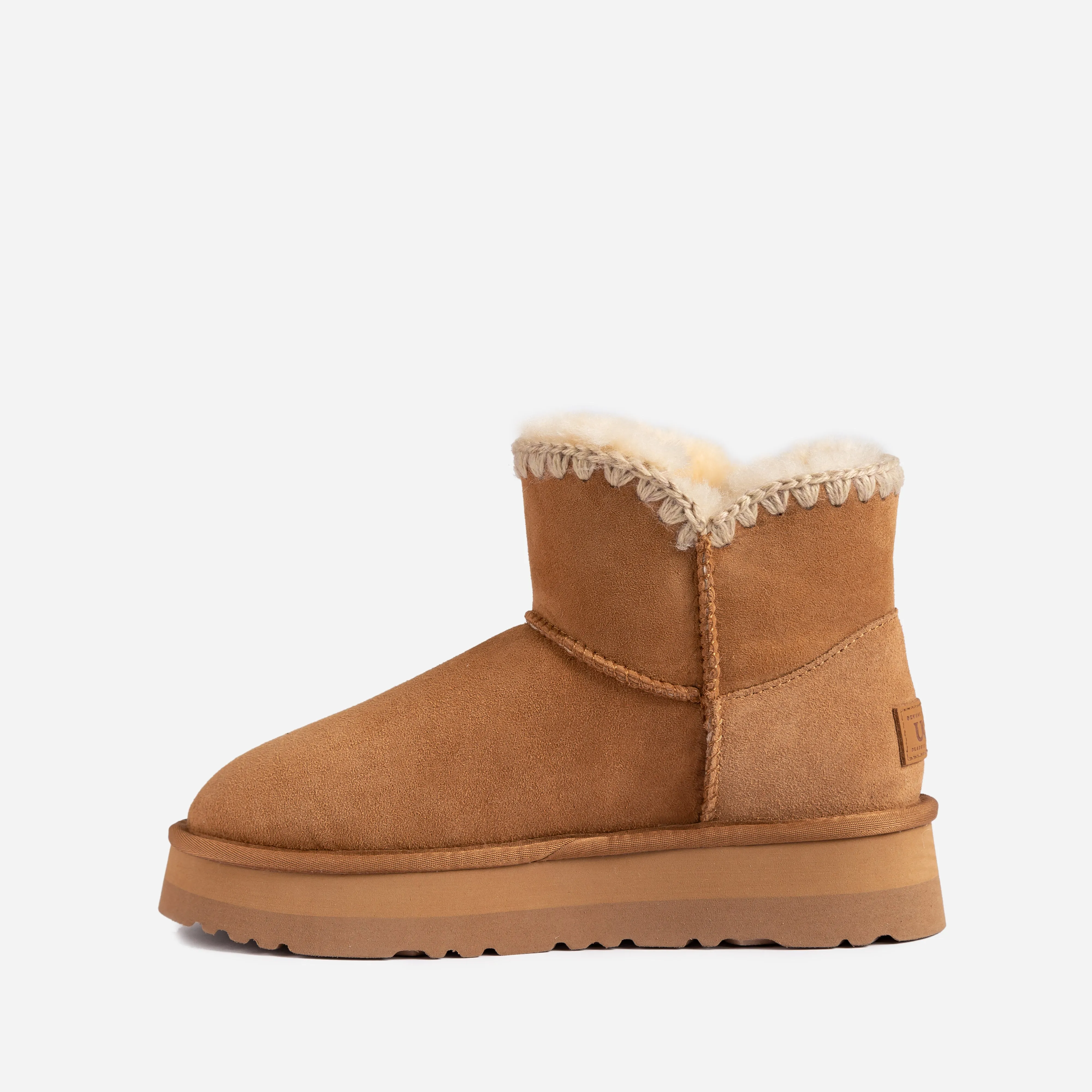 Ugg Eskimo Buckled Platform Mini Boots