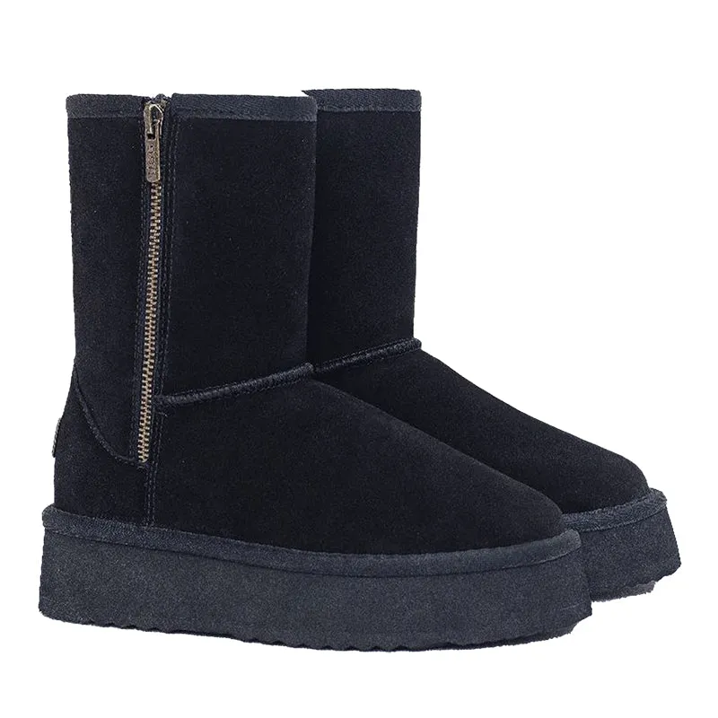 UGG Premium Short Zip Platform Boot