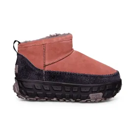 UGG Venture Daze Ultra Mini Red Jasper / Black Boots - All Gender