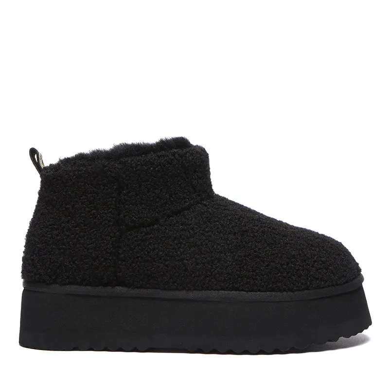 ULTIMATE Sheepskin Comfy Boots Platform