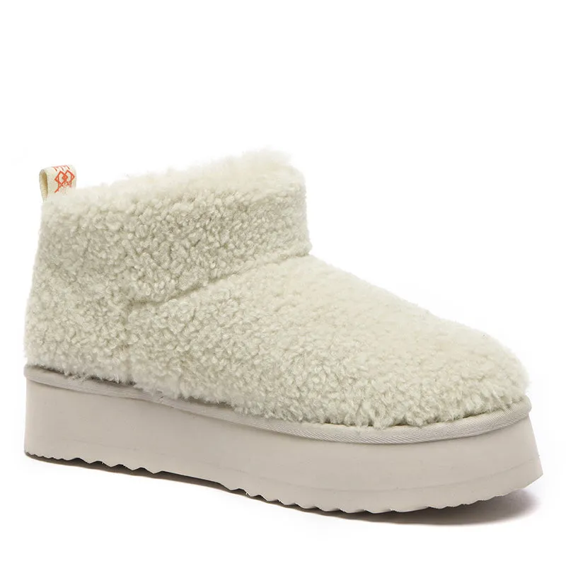 ULTIMATE Sheepskin Comfy Boots Platform